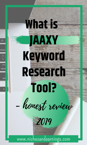 What is JAAXY Keyword Research Tool?