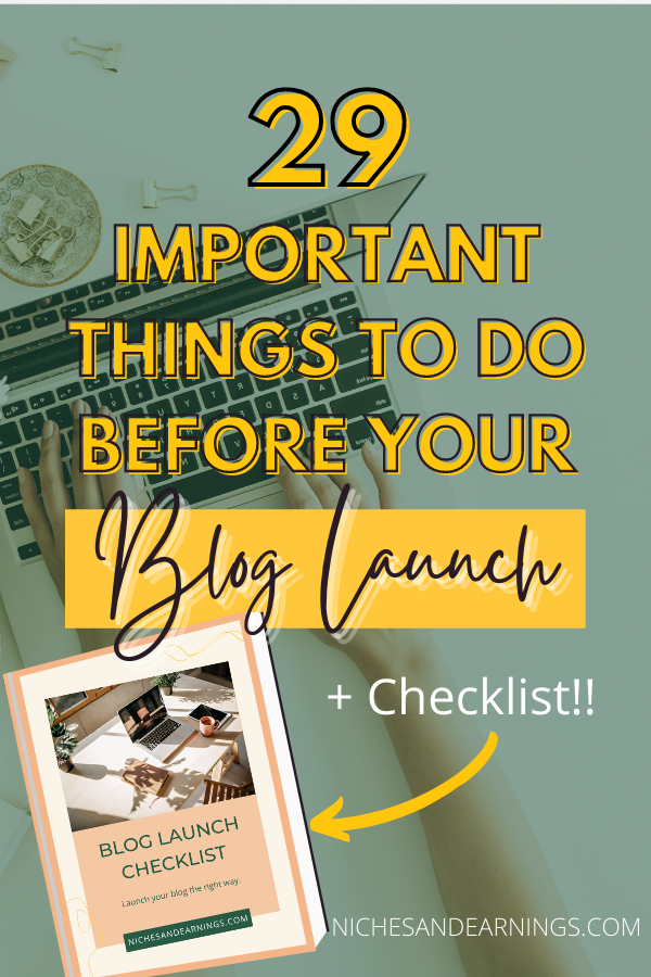 Things To Do Before You Launch Your Blog