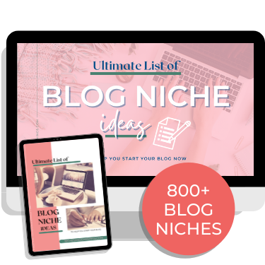 BLOG NICHE LIST