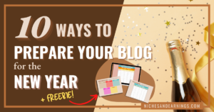 PREPARE YOUR BLOG FOR THE NEW YEAR