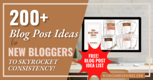 BLOG POST IDEAS FOR NEW BLOGGERS